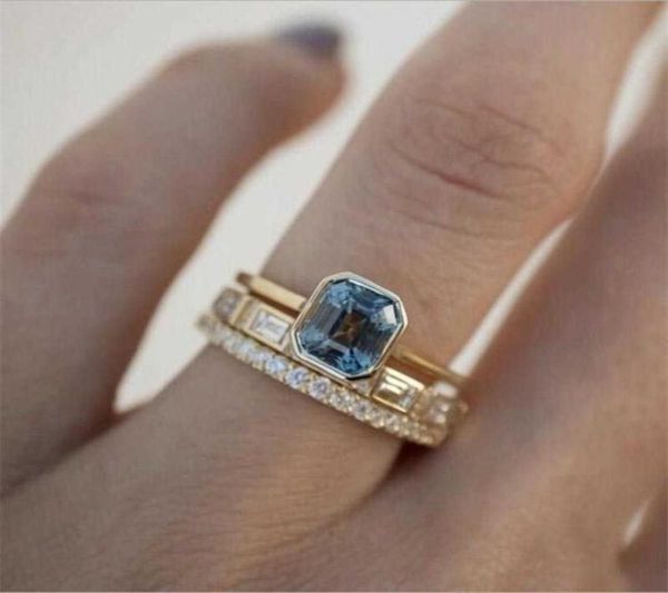 3pcs acid blue crystal rings for women fashion yellow gold color wedding women039s ring luxury brand jewelry gifts accessories 1309223, Silver
3pcs acid blue crystal rings for women fashion yellow gold color wedding women039s ring luxury brand jewelry gifts accessories 1309223, Silver