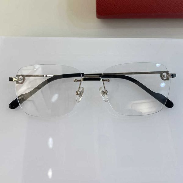 luxury designer new men's and women's sunglasses 20% off fashion kaka frameless square business myopia frame personalized comforta, White;black
luxury designer new men's and women's sunglasses 20% off fashion kaka frameless square business myopia frame personalized comforta, White;black