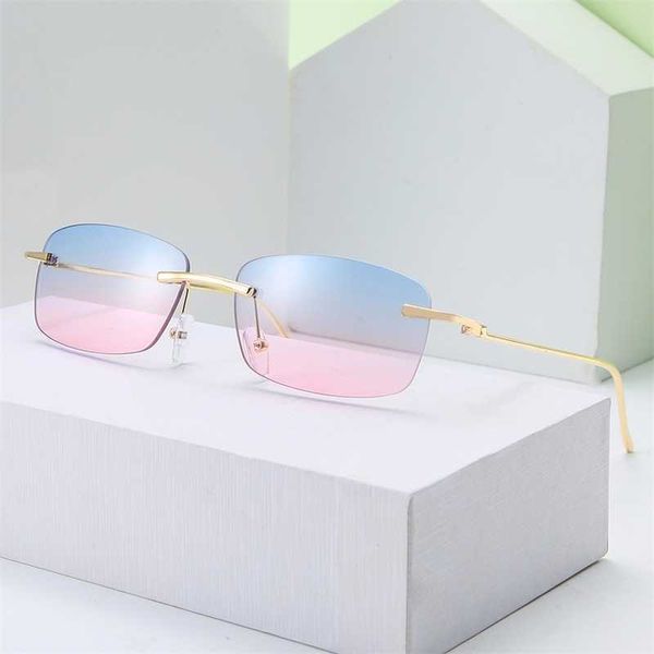 luxury designer new men's and women's sunglasses 20% off retro men fashion women rimless glasses wholesale eyewear frame gift gafa, White;black
luxury designer new men's and women's sunglasses 20% off retro men fashion women rimless glasses wholesale eyewear frame gift gafa, White;black