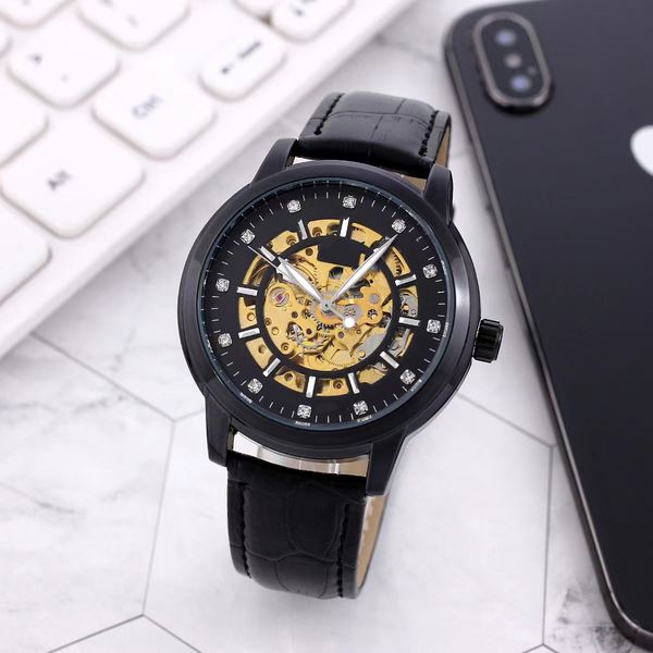 2023 new brand original business men& paneraiss watch classic round case mechanical watch wristwatch clock - a recommended watch for casual, Slivery;brown
2023 new brand original business men& paneraiss watch classic round case mechanical watch wristwatch clock - a recommended watch for casual, Slivery;brown
