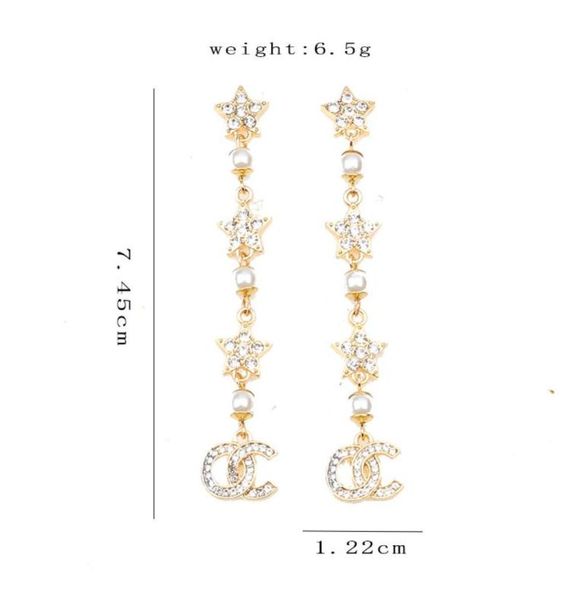 simple 18k gold plated luxury brand designers double letters stud dangle hoop geometric women long tassel crystal rhinestone pearl3028474, Silver
simple 18k gold plated luxury brand designers double letters stud dangle hoop geometric women long tassel crystal rhinestone pearl3028474, Silver