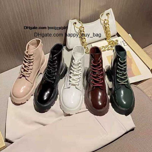 lady fashion lace-up ankle boots round toe real leather platform women designer bottes 5 colors with 0000, Black
lady fashion lace-up ankle boots round toe real leather platform women designer bottes 5 colors with 0000, Black