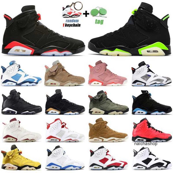 r 6s unc jumpman basketball shoes mens trainers electric green carmine red infrared hare angry bull sport blue marron outdoor sports sneaker, Black
r 6s unc jumpman basketball shoes mens trainers electric green carmine red infrared hare angry bull sport blue marron outdoor sports sneaker, Black