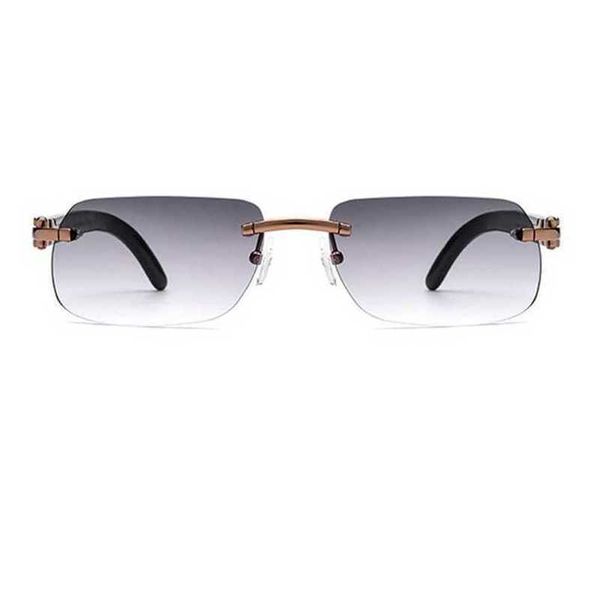 luxury designer new men's and women's sunglasses 20% off natural horn man driving glasses uv400 rimless rectangle for vintage with, White;black
luxury designer new men's and women's sunglasses 20% off natural horn man driving glasses uv400 rimless rectangle for vintage with, White;black