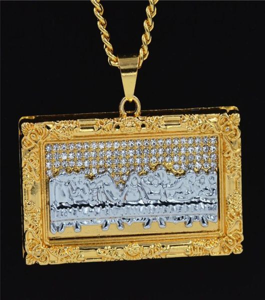 hip hop big jesus charm pendants necklaces pendants bling bling iced out crystal last supper necklaces stainless steel rope chai2151396, Silver 
hip hop big jesus charm pendants necklaces pendants bling bling iced out crystal last supper necklaces stainless steel rope chai2151396, Silver
