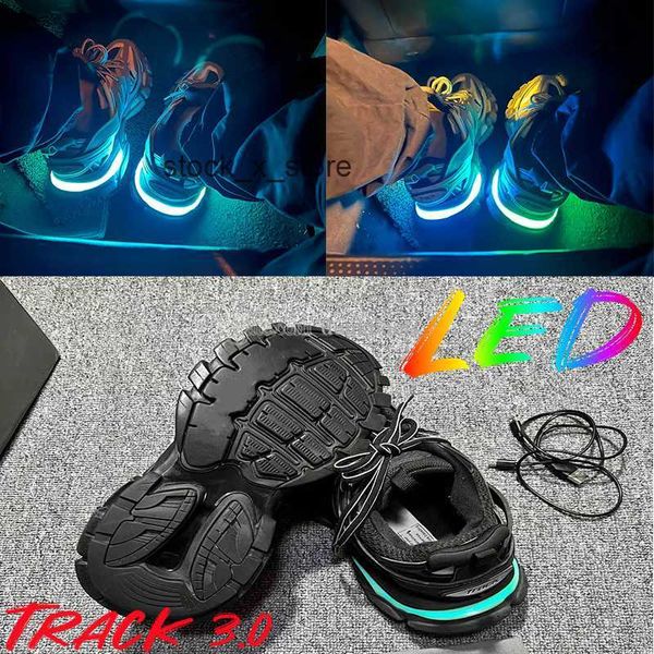 designer luxury casual shoes track 3.0 led sneaker lighted gomma leather womens mens trainer nylon printed platform sneakers men light, Black
designer luxury casual shoes track 3.0 led sneaker lighted gomma leather womens mens trainer nylon printed platform sneakers men light, Black