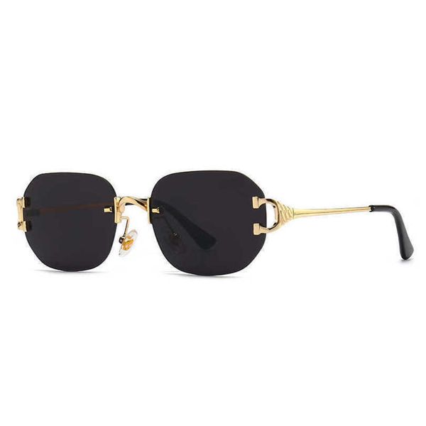 10% off luxury designer new men's and women's sunglasses 20% off 2a365 fashionable small frame personalized metal frameless trend, White;black
10% off luxury designer new men's and women's sunglasses 20% off 2a365 fashionable small frame personalized metal frameless trend, White;black