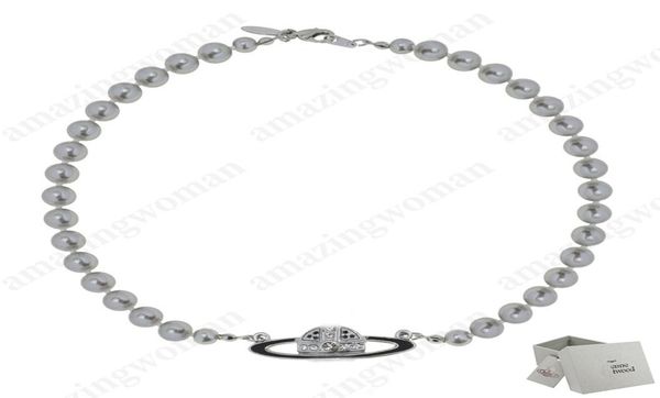 saturn lacquer necklace pearl beaded diamond tennis necklace ladies vintage fashion style with box3174693, Silver
saturn lacquer necklace pearl beaded diamond tennis necklace ladies vintage fashion style with box3174693, Silver