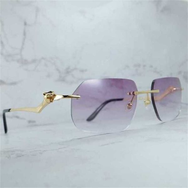 luxury designer new sunglasses mens panther rimless trending glasses retro classic shades eyewear for women lentes de solkajia, White;black
luxury designer new sunglasses mens panther rimless trending glasses retro classic shades eyewear for women lentes de solkajia, White;black