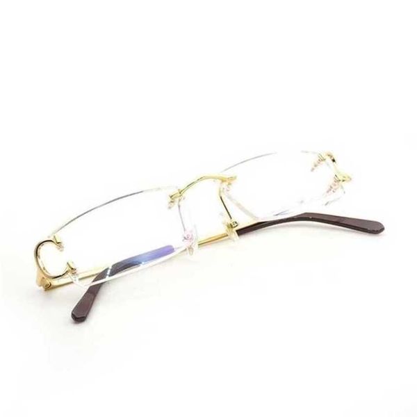 luxury designer new sunglasses vintage rimless clear men glasses frames for fill prescription fashion eyeglasses women eyewear framekajia, White;black
luxury designer new sunglasses vintage rimless clear men glasses frames for fill prescription fashion eyeglasses women eyewear framekajia, White;black