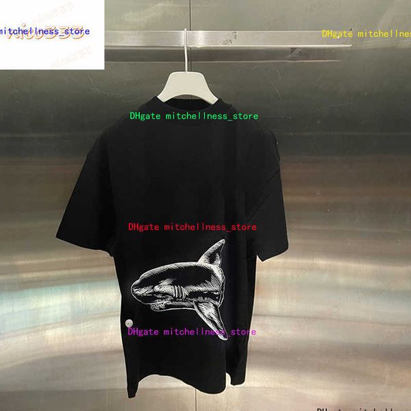 23ss new t shirt broken tail shark before after the print pattern letters cotton loose black beige hundred match street men women, White;black
23ss new t shirt broken tail shark before after the print pattern letters cotton loose black beige hundred match street men women, White;black