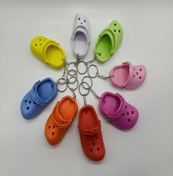 8 colors slipper shoes keychain accessories minin hole shoes keychains fashion backpack jewelry pendent gift3705661, Silver
8 colors slipper shoes keychain accessories minin hole shoes keychains fashion backpack jewelry pendent gift3705661, Silver