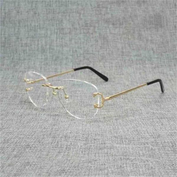 luxury designer sunglasses 20% off vintage rimless square clear men oval wire eyeglasses optical metal frame oversize eyewear women for read, White;black
luxury designer sunglasses 20% off vintage rimless square clear men oval wire eyeglasses optical metal frame oversize eyewear women for read, White;black