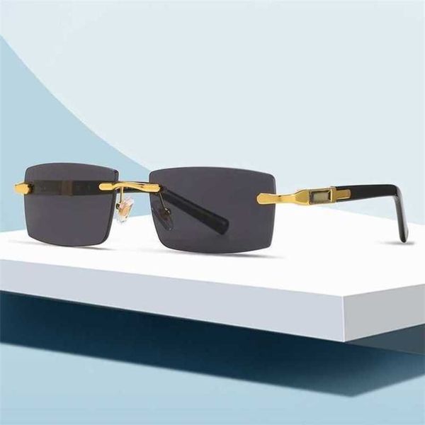 20% off luxury designer new men's and women's sunglasses 20% off frameless plate trend business, White;black
20% off luxury designer new men's and women's sunglasses 20% off frameless plate trend business, White;black