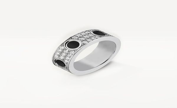 high edition black ceramic love rings wedding band women men screw marking 3 rows diamond paved 316l titanium steel designer jewel6420311, Slivery;golden
high edition black ceramic love rings wedding band women men screw marking 3 rows diamond paved 316l titanium steel designer jewel6420311, Slivery;golden