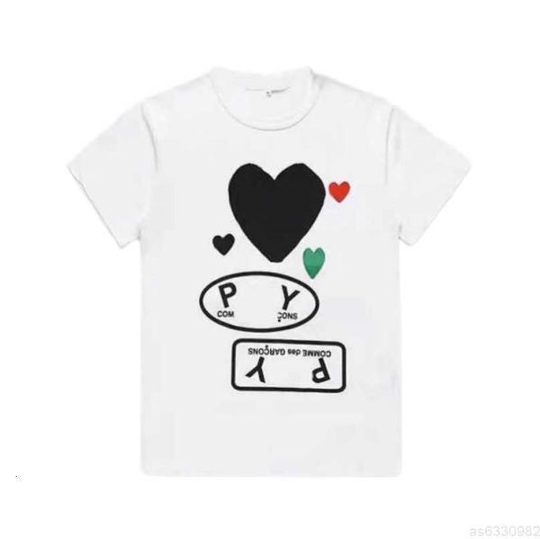 fashion brand mens play t shirt designer hearts casual womens des badge garcons pure cotton t-shirt w4xt0p, White;black
fashion brand mens play t shirt designer hearts casual womens des badge garcons pure cotton t-shirt w4xt0p, White;black