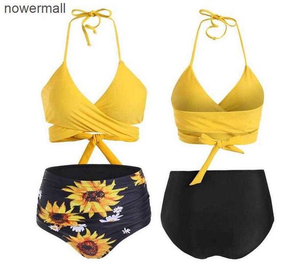 new womens swimwear bikini printed sunflower summer ladies chest cup tie belt size -xl, White;black
new womens swimwear bikini printed sunflower summer ladies chest cup tie belt size -xl, White;black