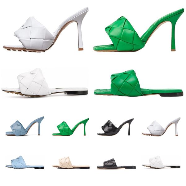 2023 lido sandals slippers designer luxurys dress shoes woven mules flat intrecciato nappa square sules ladies wedding 7cm high heels thin p, Black
2023 lido sandals slippers designer luxurys dress shoes woven mules flat intrecciato nappa square sules ladies wedding 7cm high heels thin p, Black