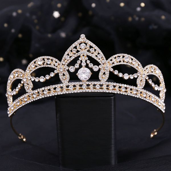 women's gifts headpieces bride crown wedding dress party prom birthday accessories designer zircon rhinestone gold silver performance p
women's gifts headpieces bride crown wedding dress party prom birthday accessories designer zircon rhinestone gold silver performance p