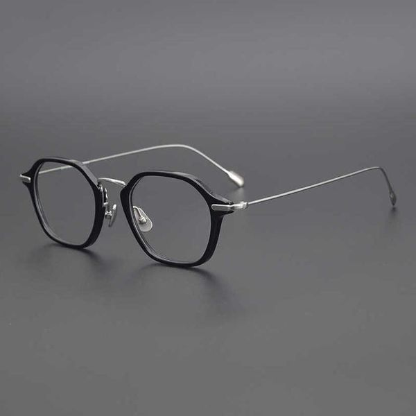 fashion men's outdoor sunglasses japanese designer's ultra-light small hexagonal gold beam pure titanium eyeglass can be equipped, White;black
fashion men's outdoor sunglasses japanese designer's ultra-light small hexagonal gold beam pure titanium eyeglass can be equipped, White;black