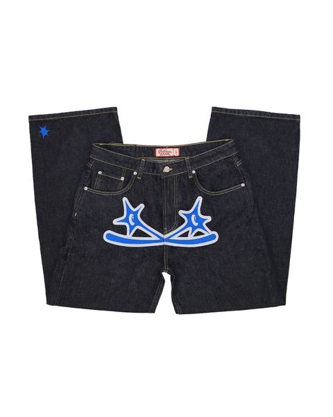 women's jeans y2k jeans hip hop gothic mom baggy jeans men and women harajuku fashion casual goth black pants trousers streetwear 23032, Blue
women's jeans y2k jeans hip hop gothic mom baggy jeans men and women harajuku fashion casual goth black pants trousers streetwear 23032, Blue