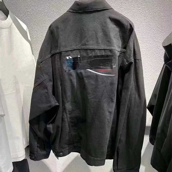 80% off factory outlet online high version family black tape cola embroidery letter net red denim jacket for men and women, Black;brown
80% off factory outlet online high version family black tape cola embroidery letter net red denim jacket for men and women, Black;brown