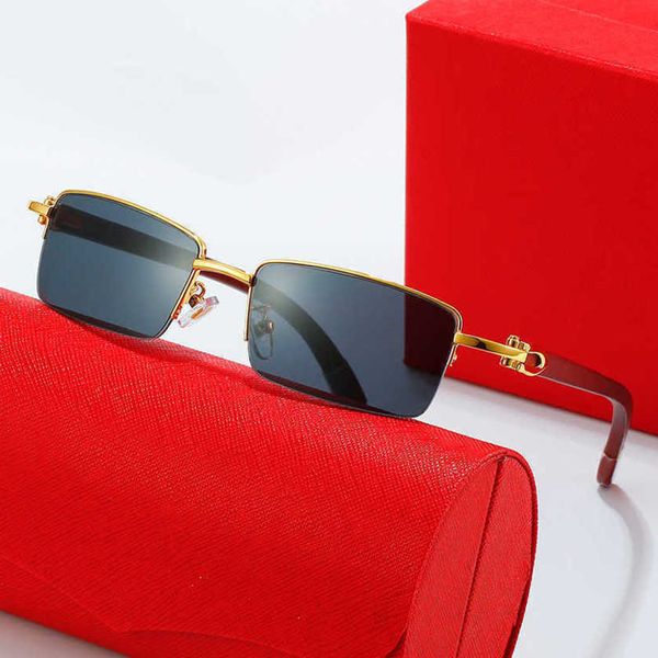 40% off luxury designer new men's and women's sunglasses 20% off metal with wood leg box fashion personality flat mirror couple, White;black
40% off luxury designer new men's and women's sunglasses 20% off metal with wood leg box fashion personality flat mirror couple, White;black