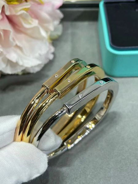 classic luxury t brand lock designer charm bangle bracelets for women with shining diamond silver gold rose colors crystal bangles bracelet, Black
classic luxury t brand lock designer charm bangle bracelets for women with shining diamond silver gold rose colors crystal bangles bracelet, Black