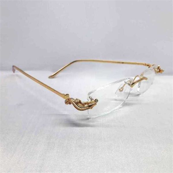 10% off luxury designer new men's and women's sunglasses 20% off crocodile mens brand glasses woman rimless optical frame prescrip, White;black
10% off luxury designer new men's and women's sunglasses 20% off crocodile mens brand glasses woman rimless optical frame prescrip, White;black