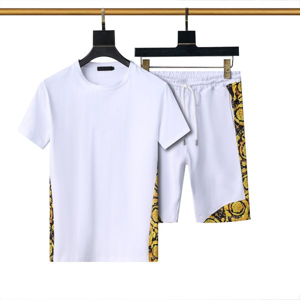 men's t shirts summer men shorts sets fashion casual running tracksuit set letter printed printing designer cotton pullover sportswear, White;black
men's t shirts summer men shorts sets fashion casual running tracksuit set letter printed printing designer cotton pullover sportswear, White;black
