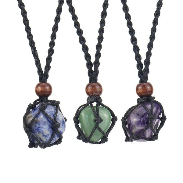 adjustable necklace meditation natural stone pendant rope wrap necklace for women quartz crystal healing stone chakra net bag, Silver
adjustable necklace meditation natural stone pendant rope wrap necklace for women quartz crystal healing stone chakra net bag, Silver