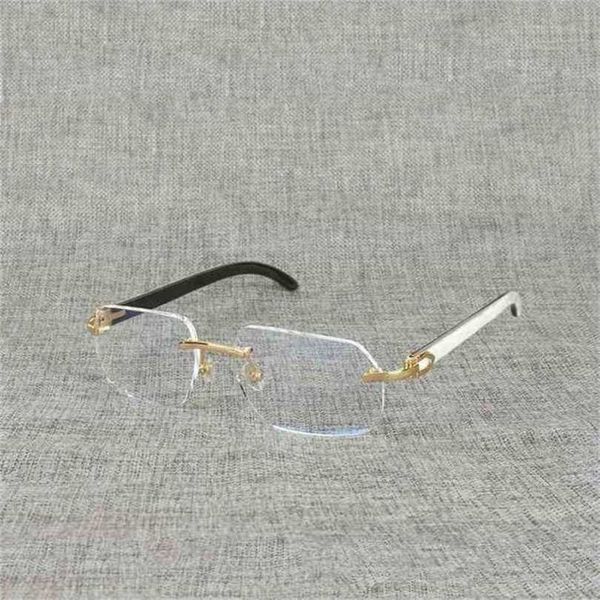 men's luxury designer women's sunglasses natural wood square clear buffalo horn oversize rimless eyeglasses frame men reading opti, White;black
men's luxury designer women's sunglasses natural wood square clear buffalo horn oversize rimless eyeglasses frame men reading opti, White;black