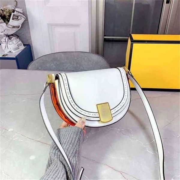 luxury designer new women's handbag cowhide portable shoulder messenger flip half
luxury designer new women's handbag cowhide portable shoulder messenger flip half
