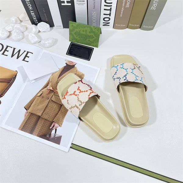 2023 beach slippers embroidered platform rubber sandal leather luxury designer fashion mens womens sandals slippers slide flat high heels fl, Black
2023 beach slippers embroidered platform rubber sandal leather luxury designer fashion mens womens sandals slippers slide flat high heels fl, Black