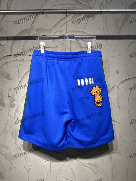 xinxinbuy men women designer shorts pant cat letter patch spring summer black blue green khaki s-xl
xinxinbuy men women designer shorts pant cat letter patch spring summer black blue green khaki s-xl