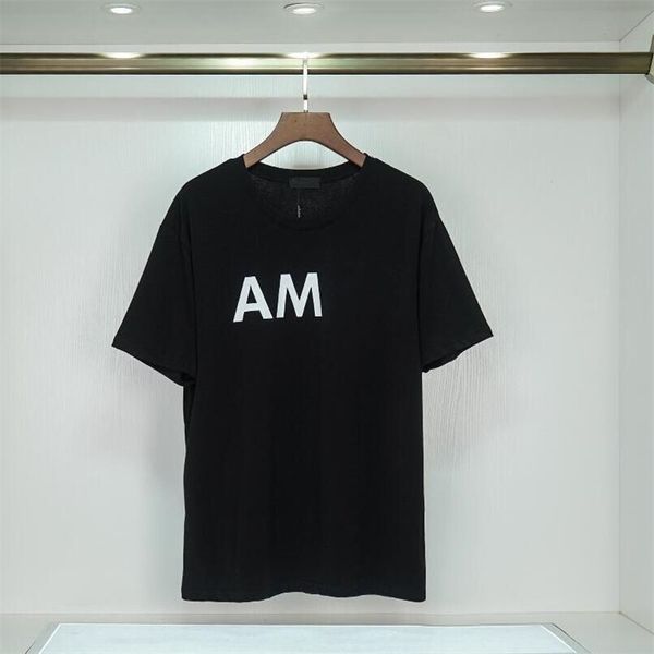 2023 designer tide t shirts chest letter laminated print short sleeve high street loose oversize casual t-shirt 100% pure cotton for men an, White;black
2023 designer tide t shirts chest letter laminated print short sleeve high street loose oversize casual t-shirt 100% pure cotton for men an, White;black