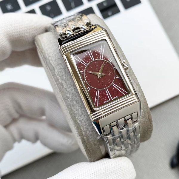 women's watch reversed swiss imported quartz movement original buckle exquisite craftsmanship watch elegant quality watchbrand watches, Slivery;brown
women's watch reversed swiss imported quartz movement original buckle exquisite craftsmanship watch elegant quality watchbrand watches, Slivery;brown