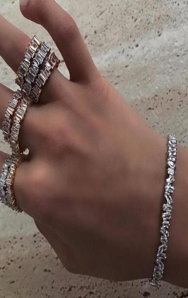 3 colors baguette promise ring diamond 925 sterling silver statement party wedding band ring for women men finger jewelry5002793, Slivery;golden
3 colors baguette promise ring diamond 925 sterling silver statement party wedding band ring for women men finger jewelry5002793, Slivery;golden