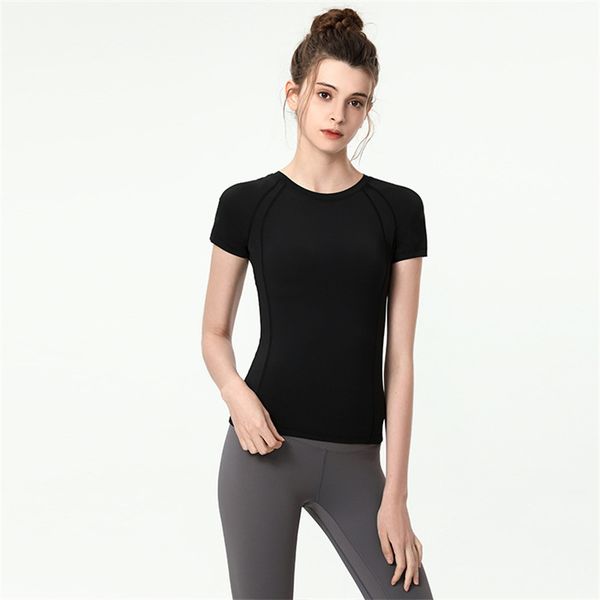 women's ll summer yoga clothes with standard solid color sports leisure running speed dry clothes breathable fitness short sleeve women
women's ll summer yoga clothes with standard solid color sports leisure running speed dry clothes breathable fitness short sleeve women