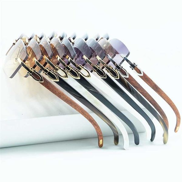 luxury designer new men's and women's sunglasses 20% off vintage buffs fashion rimless square glasses eyewear shades for men gafas, White;black
luxury designer new men's and women's sunglasses 20% off vintage buffs fashion rimless square glasses eyewear shades for men gafas, White;black