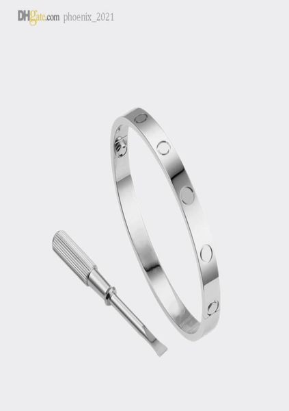 love screw bracelet mens bangle designer bracelets for women silver bracelet luxury jewelry titanium steel goldplated never fade 1349795, Black
love screw bracelet mens bangle designer bracelets for women silver bracelet luxury jewelry titanium steel goldplated never fade 1349795, Black