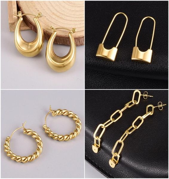 designer jewelry titanium steel ear huggie 18k gold plated shiny nonfading earring hoop women039s anti allergy earrings punk e4175796, Golden;silver
designer jewelry titanium steel ear huggie 18k gold plated shiny nonfading earring hoop women039s anti allergy earrings punk e4175796, Golden;silver