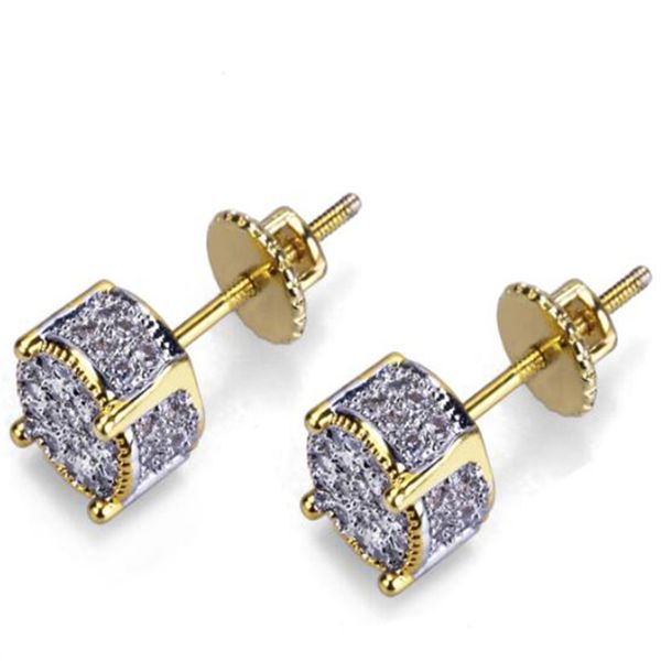 luxury jewelry designer stud earrings fashion women earrings hip hop diamond stud earings lced out bling cz rock punk round wedding gift, Golden;silver
luxury jewelry designer stud earrings fashion women earrings hip hop diamond stud earings lced out bling cz rock punk round wedding gift, Golden;silver