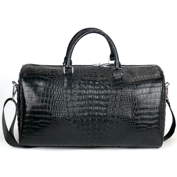 male genuine leather travel bag large crocodile pattern big fitness handbag luggage drums shoulder business computer bags black me2054
male genuine leather travel bag large crocodile pattern big fitness handbag luggage drums shoulder business computer bags black me2054