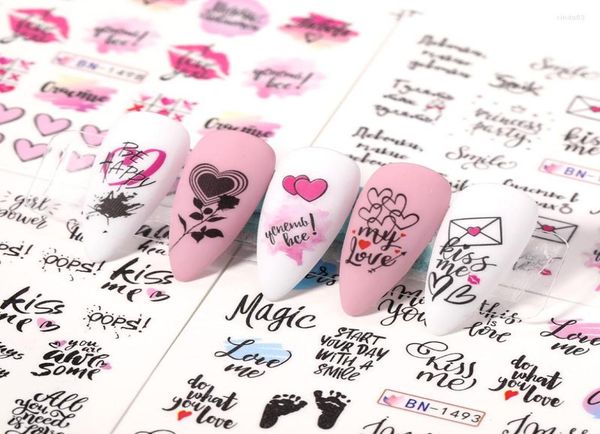 nail stickers 12pcs heartbeat manicuring love letter flower sliders for nails water decals art decoration transfer sticker tips7749908, Black
nail stickers 12pcs heartbeat manicuring love letter flower sliders for nails water decals art decoration transfer sticker tips7749908, Black