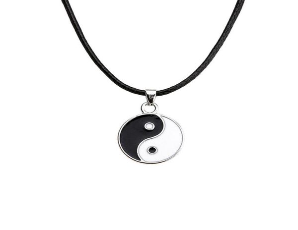 tai chi pendant wolf fox eagle norse viking necklace male talisman original wild men jewelry gift for friend2052341, Silver