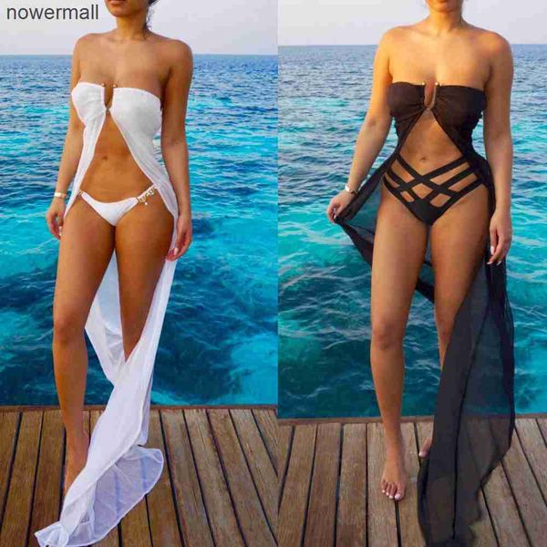 summer trendy long chiffon bikinis cover up 2017 beach holiday chiffon dress and underwear sutis swimwear new style, White;black
summer trendy long chiffon bikinis cover up 2017 beach holiday chiffon dress and underwear sutis swimwear new style, White;black