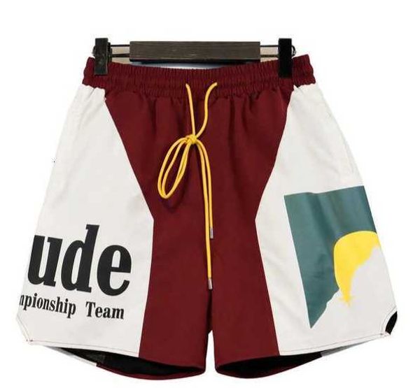 2023 new fashion brand rhude men's and women's shorts version mclaren summer high street drawstring fog capris loose american, White;black
2023 new fashion brand rhude men's and women's shorts version mclaren summer high street drawstring fog capris loose american, White;black