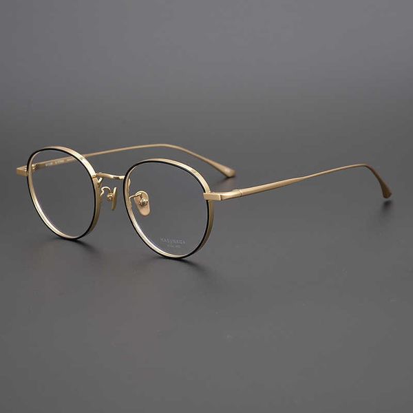 luxury designer new men's and women's sunglasses 20% off high beauty delicate style gold pure titanium high-grade glasses round th, White;black
luxury designer new men's and women's sunglasses 20% off high beauty delicate style gold pure titanium high-grade glasses round th, White;black