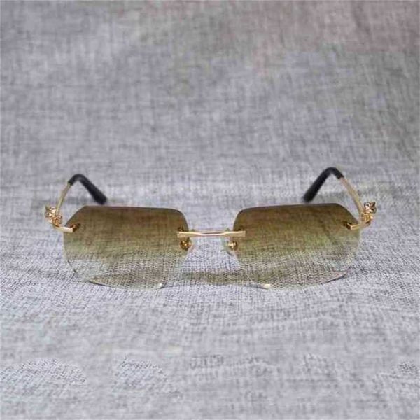 fashion men's outdoor sunglasses leopard style rimless men square eyeglasses clear glasses frame for women reading outdoor shades oculo, White;black
fashion men's outdoor sunglasses leopard style rimless men square eyeglasses clear glasses frame for women reading outdoor shades oculo, White;black